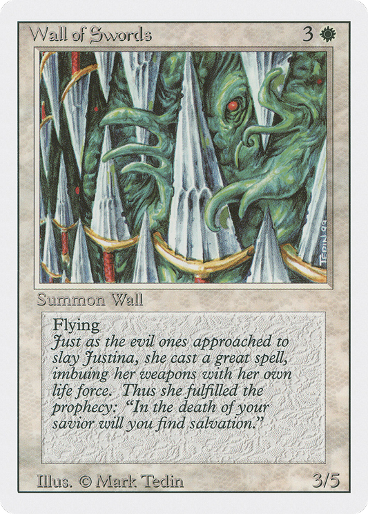 剣の壁/Wall of Swords [3ED]