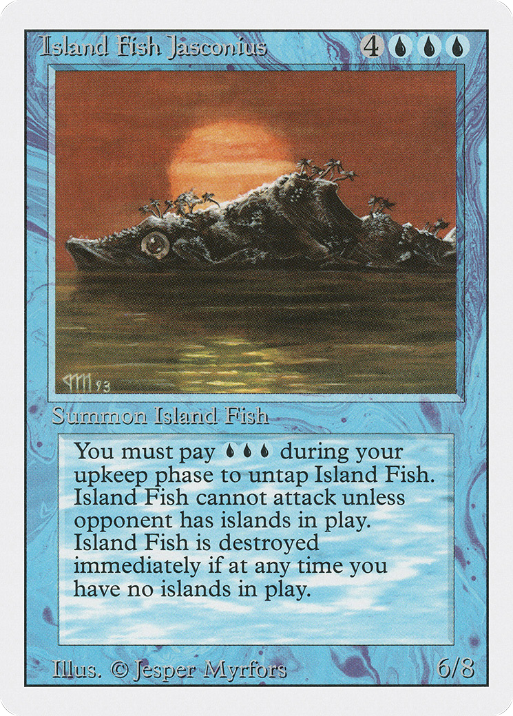 島魚ジャスコニアス/Island Fish Jasconius [3ED]