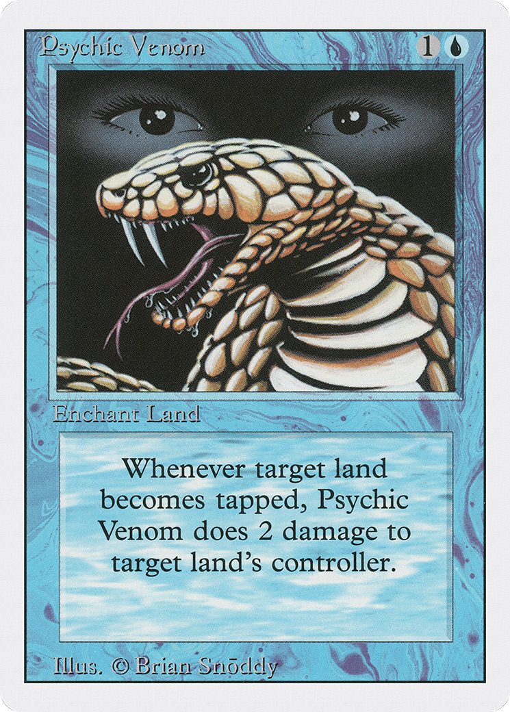 地の毒/Psychic Venom [3ED]