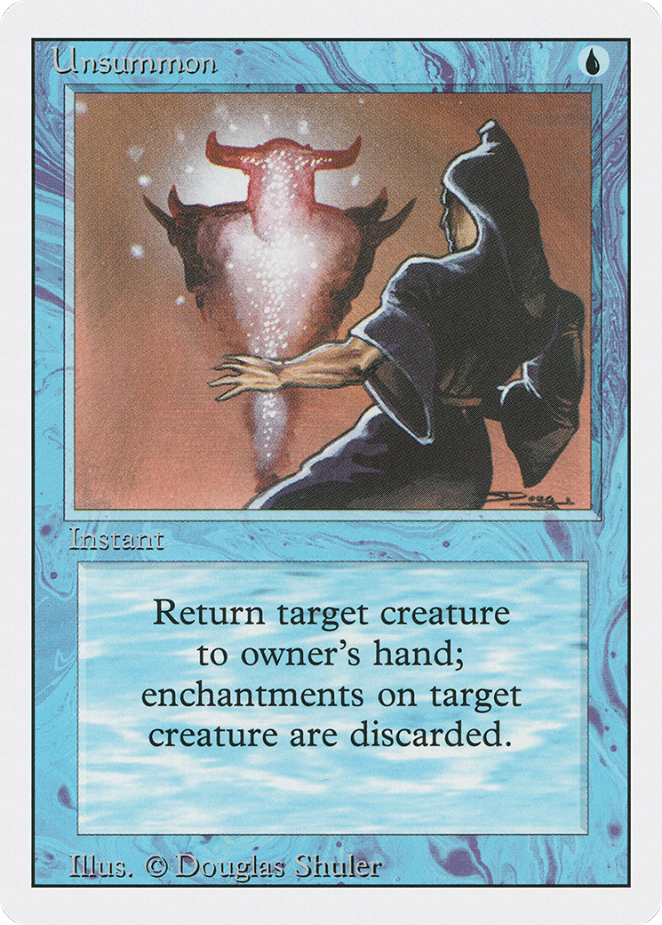 送還/Unsummon [3ED]