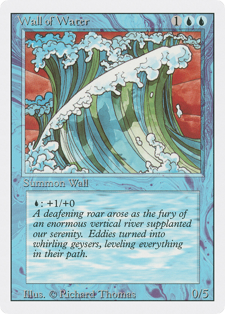 水の壁/Wall of Water [3ED]