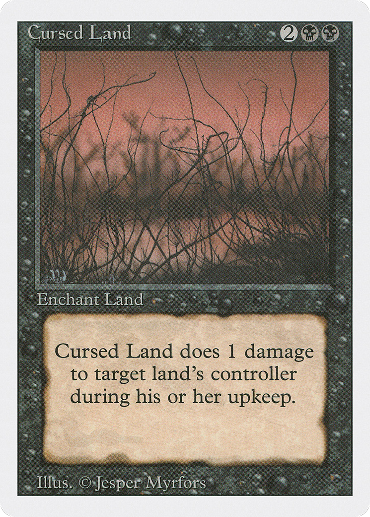 呪われた地/Cursed Land [3ED]