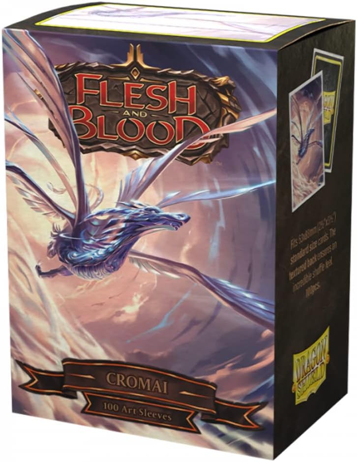 ドラゴンシールド Flesh & Blood - Cromai - Matte Art Sleeves 100枚入り [‎AT-16078]