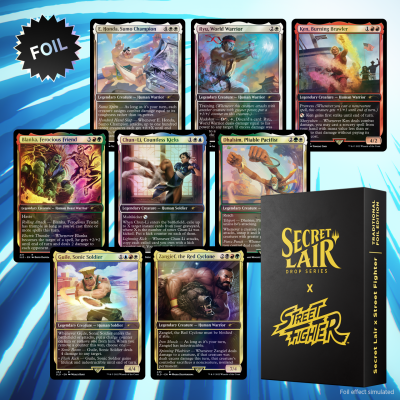 Secret Lair「Secret Lair x Street Fighter Foil Edition」