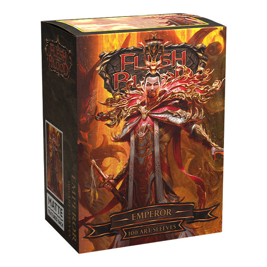 ドラゴンシールド Flesh & Blood - Emperor - Matte Art Sleeves 100枚入り [AT-16070]