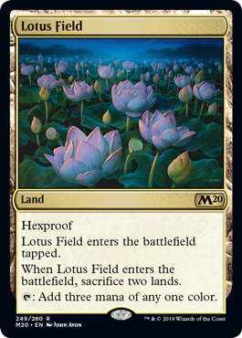 睡蓮の原野/Lotus Field [M20]