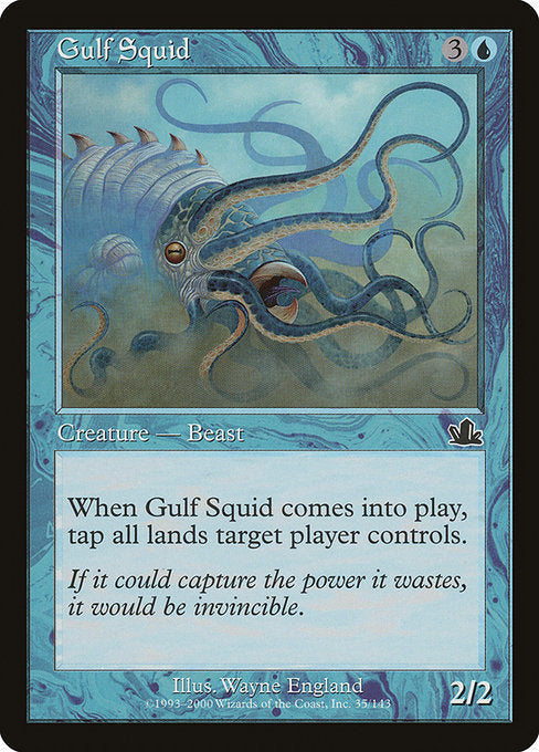 入り海のイカ/Gulf Squid [PCY]