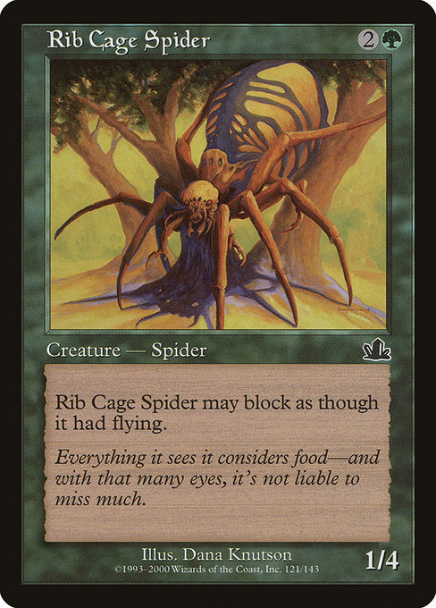 あばら蜘蛛/Rib Cage Spider [PCY] [FOIL]
