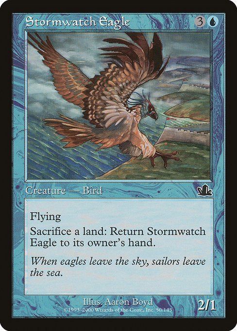 嵐を見守る鷲/Stormwatch Eagle [PCY]