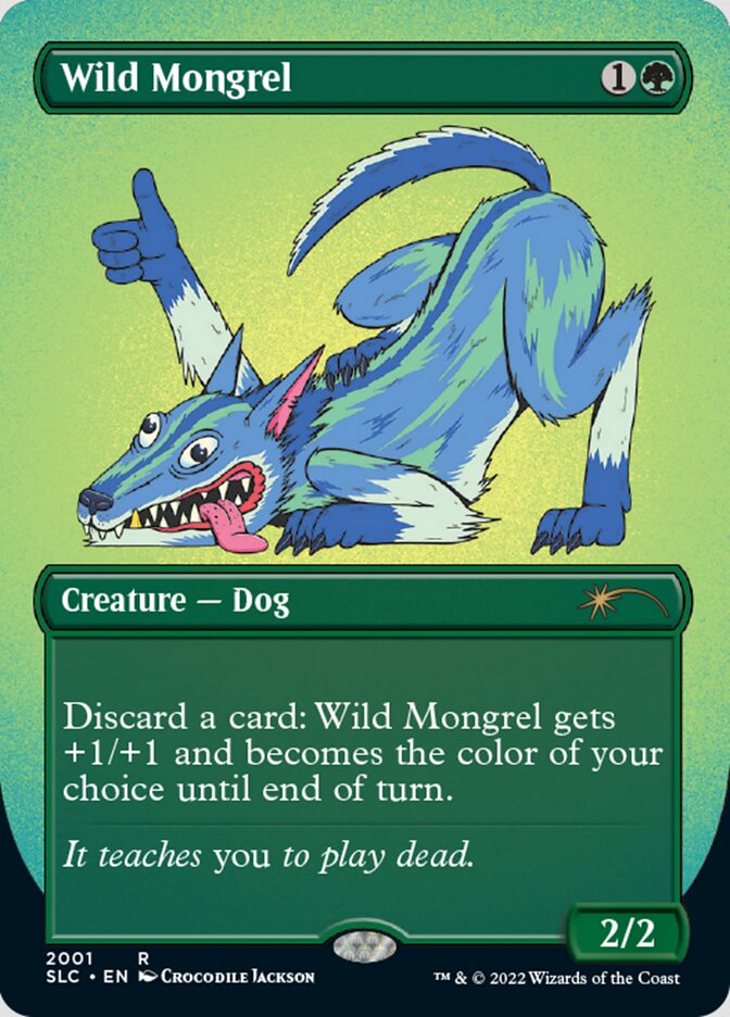 野生の雑種犬/Wild Mongrel[Secret Lair][FOIL]