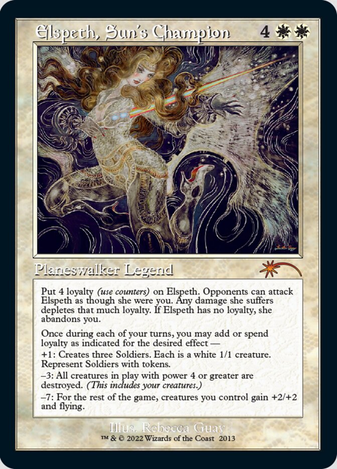 太陽の勇者、エルズペス/Elspeth, Sun's Champion[Secret Lair]