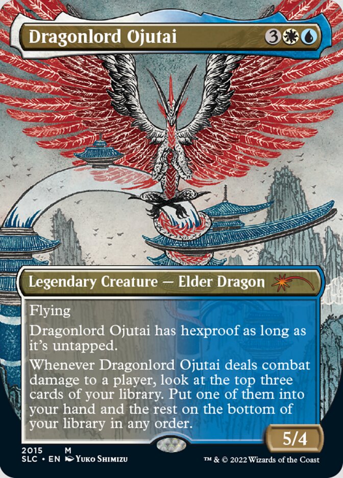 龍王オジュタイ/Dragonlord Ojutai[Secret Lair][FOIL]