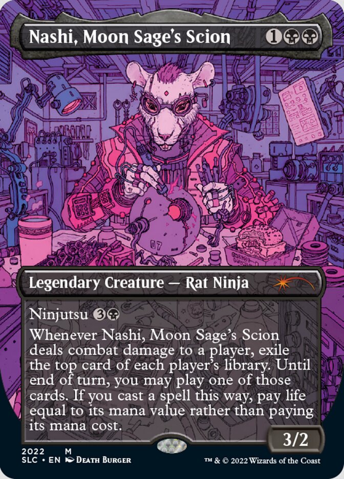 月の賢者の養子、ナシ/Nashi, Moon Sage's Scion[Secret Lair][FOIL]