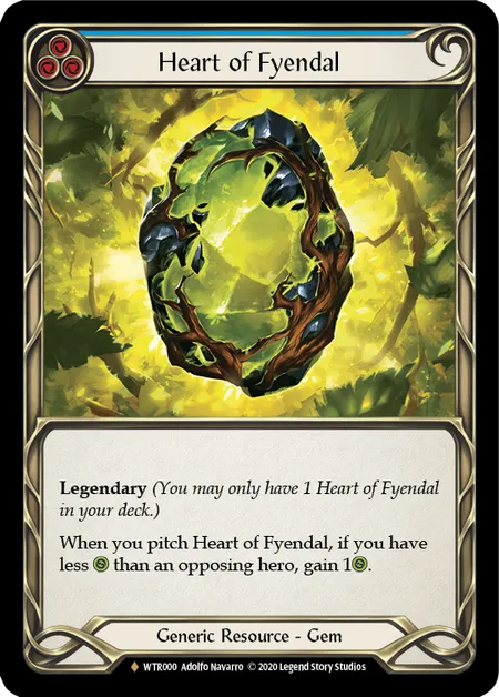 [Generic]Heart of Fyendal [WTR-UL][Rainbow Foil]