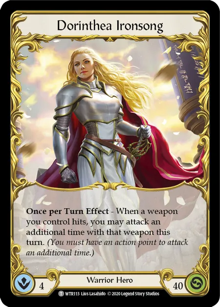[Warrior]Dorinthea Ironsong [WTR-UL][Rainbow Foil]