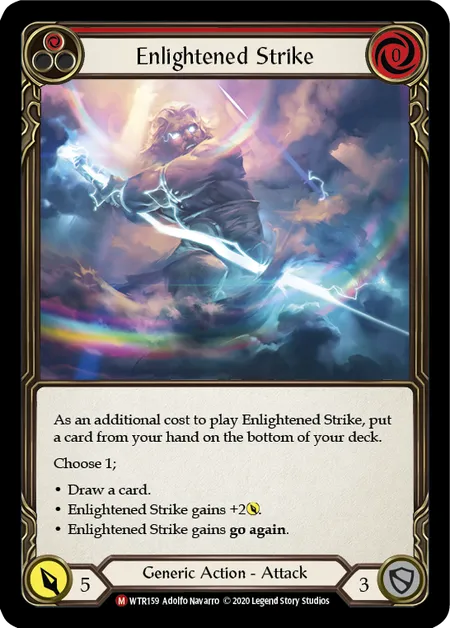 [Generic]Enlightened Strike [WTR-UL][Rainbow Foil]