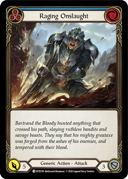 [Generic]Raging Onslaught [青][WTR-UL]