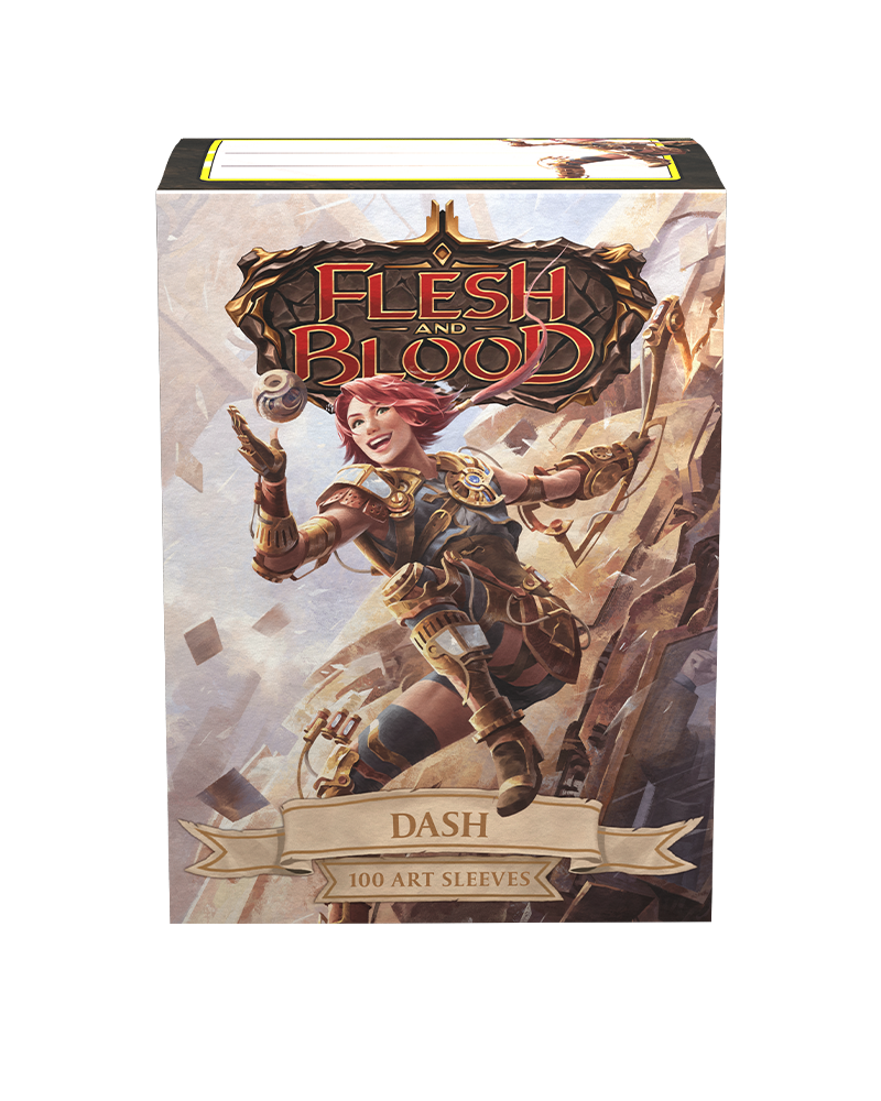 ドラゴンシールド Flesh & Blood - Dash, Inventor Extraordinaire - Matte Art Sleeves 100枚入り [‎AT-16088]