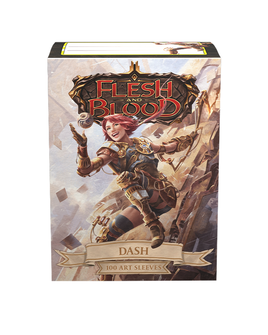 ドラゴンシールド Flesh & Blood - Dash, Inventor Extraordinaire - Matte Art Sleeves 100枚入り [‎AT-16088]