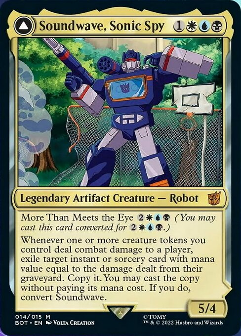 音波のスパイ、サウンドウェーブ/Soundwave, Sonic Spy - 上級隊長、サウンドウェーブ/Soundwave, Superior Captain [BOT]