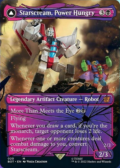 力を欲する者、スタースクリーム/Starscream, Power Hungry - シーカーの隊長、スタースクリーム/Starscream, Seeker Leader [BOT][シャッタードグラス]