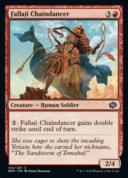 ファラジの鎖舞士/Fallaji Chaindancer [BRO]