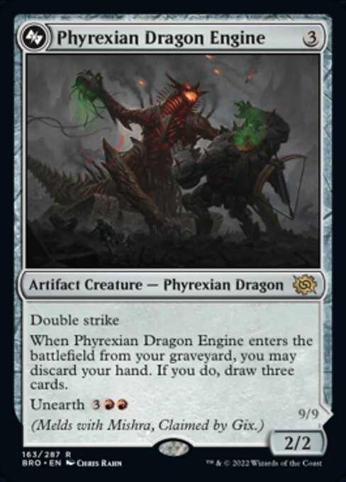 ファイレクシアのドラゴン・エンジン/Phyrexian Dragon Engine [BRO]