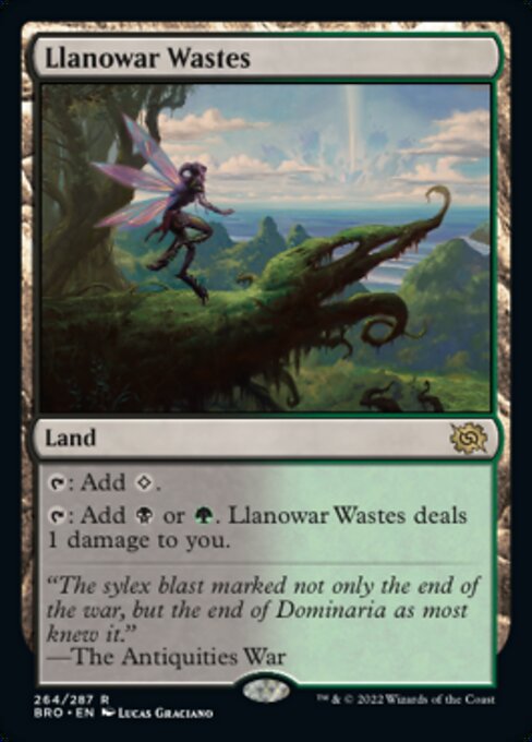 ラノワールの荒原/Llanowar Wastes [BRO]