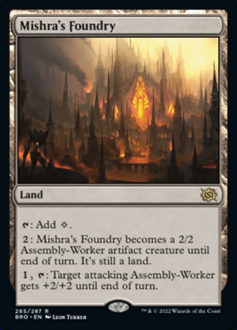 ミシュラの鋳造所/Mishra's Foundry [BRO]