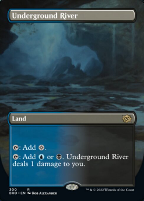 地底の大河/Underground River [BRO-BF][ボーダーレス][FOIL]