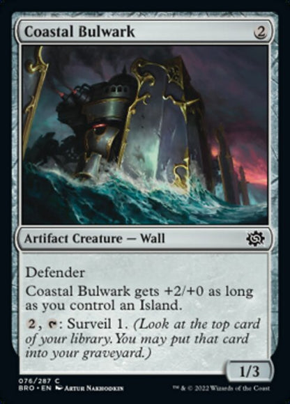 沿岸の防壁/Coastal Bulwark [BRO][FOIL]