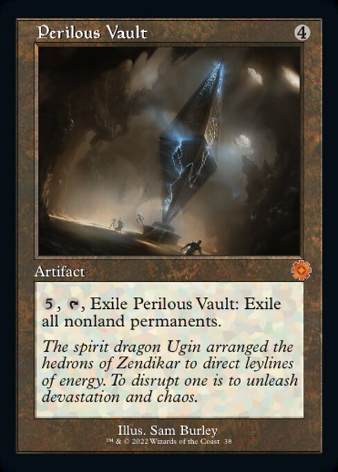 危険な櫃/Perilous Vault [BRO-Retro][旧枠][FOIL]
