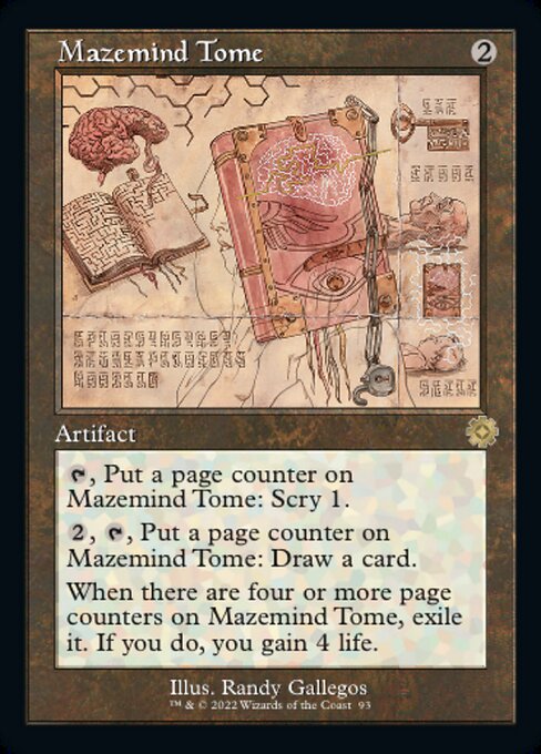 精神迷わせの秘本/Mazemind Tome [BRO-Retro][設計図][FOIL]