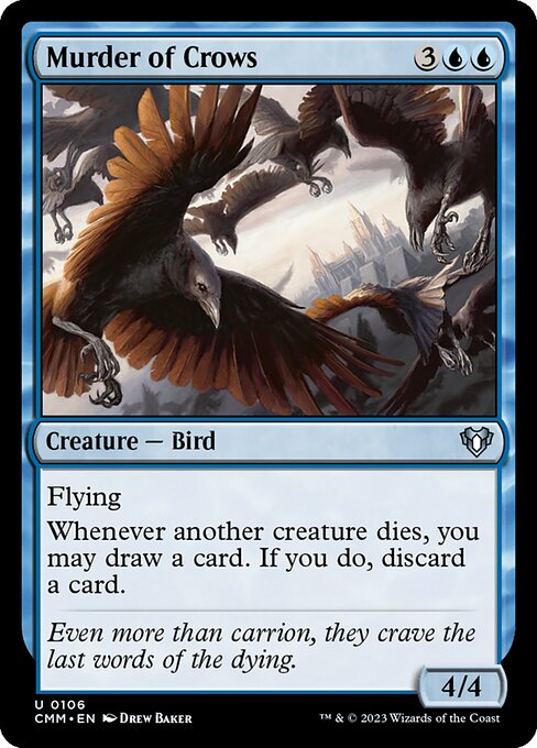 カラスの群れ/Murder of Crows [CMM] [FOIL]