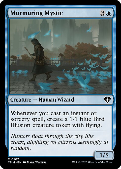 つぶやく神秘家/Murmuring Mystic [CMM] [FOIL]
