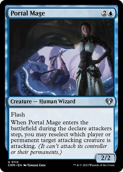 門の魔道士/Portal Mage [CMM] [FOIL]