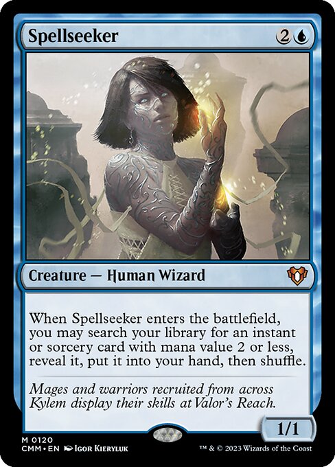 呪文探求者/Spellseeker [CMM]