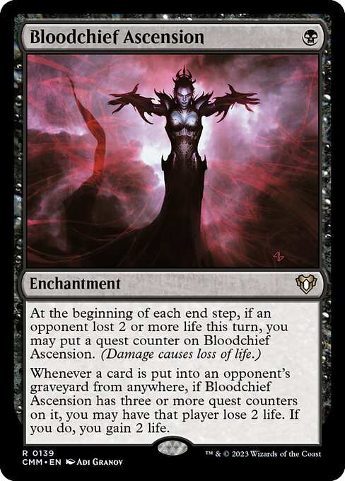 血の長の昇天/Bloodchief Ascension [CMM] [FOIL]