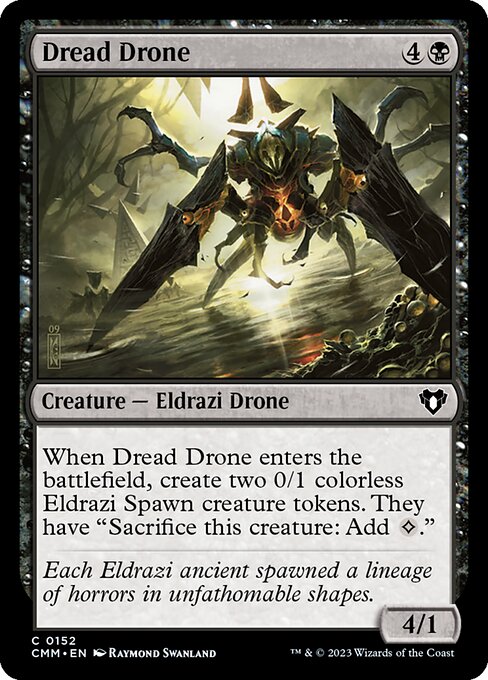 戦慄の徒食者/Dread Drone [CMM] [FOIL]