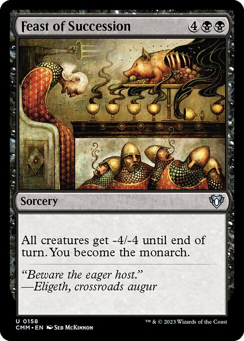 継承の饗宴/Feast of Succession [CMM] [FOIL]