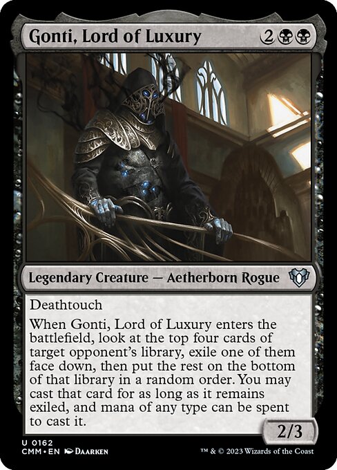 豪華の王、ゴンティ/Gonti, Lord of Luxury [CMM] [FOIL]