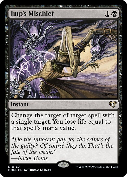 インプの悪戯/Imp's Mischief [CMM] [FOIL]