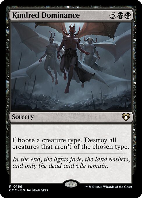 同族の支配/Kindred Dominance [CMM] [FOIL]