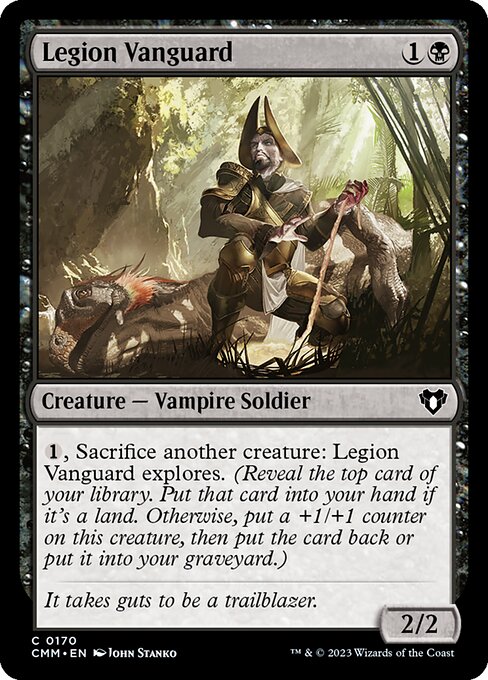 軍団の先兵/Legion Vanguard [CMM] [FOIL]