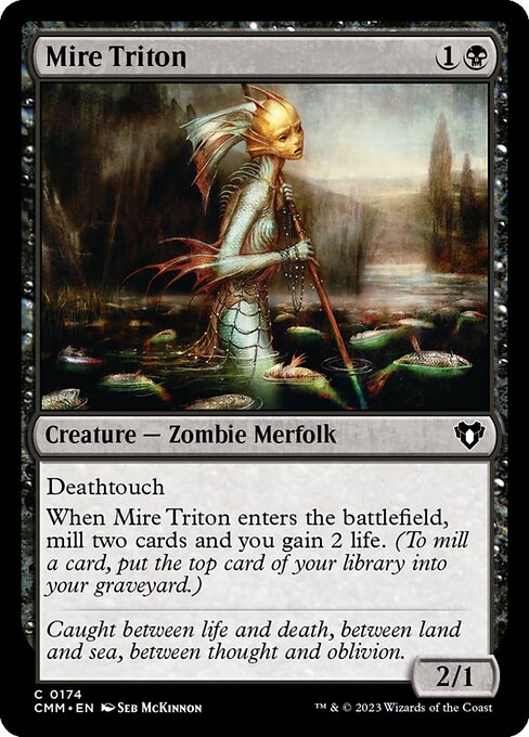 ぬかるみのトリトン/Mire Triton [CMM] [FOIL]