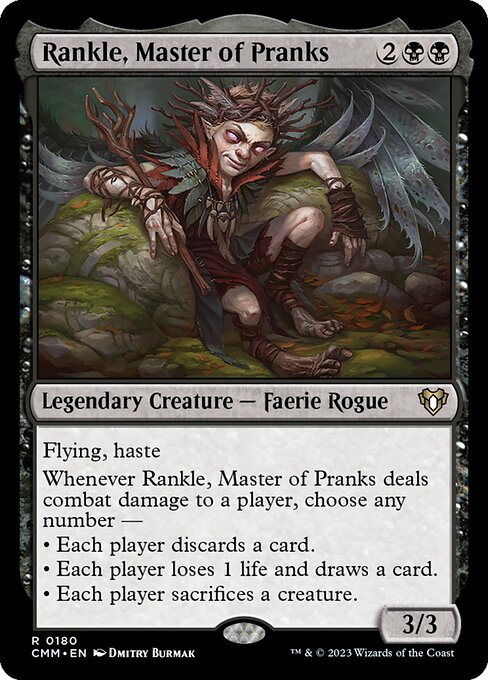 悪ふざけの名人、ランクル/Rankle, Master of Pranks [CMM] [FOIL]