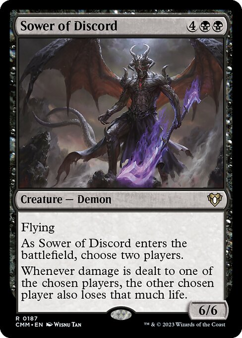 不和蒔き/Sower of Discord [CMM] [FOIL]