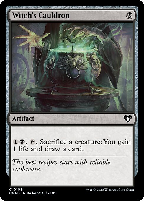 魔女の大釜/Witch's Cauldron [CMM] [FOIL]