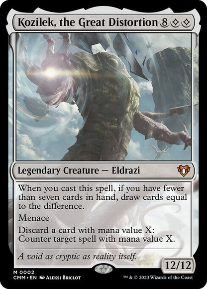 大いなる歪み、コジレック/Kozilek, the Great Distortion [CMM] [FOIL]