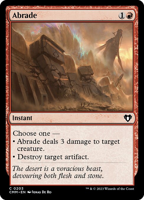削剥/Abrade [CMM] [FOIL]